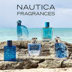 Nautica Classic EDT cap closeup highlighting premium design and lasting first impression.