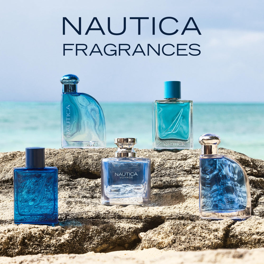 Nautica Oceans gift-ready bottle makes a thoughtful present for him.