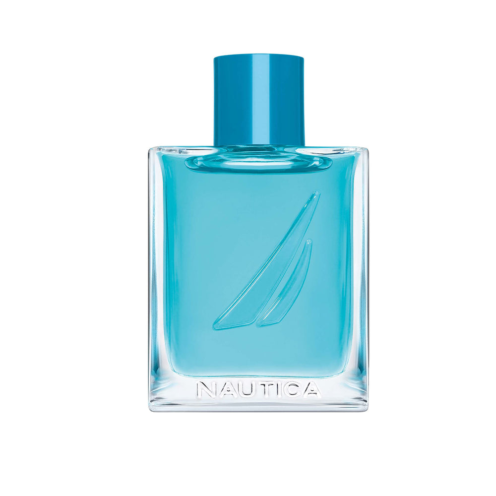 Nautica Oceans Pacific Coast base notes Amberwood add warmth and lasting depth.