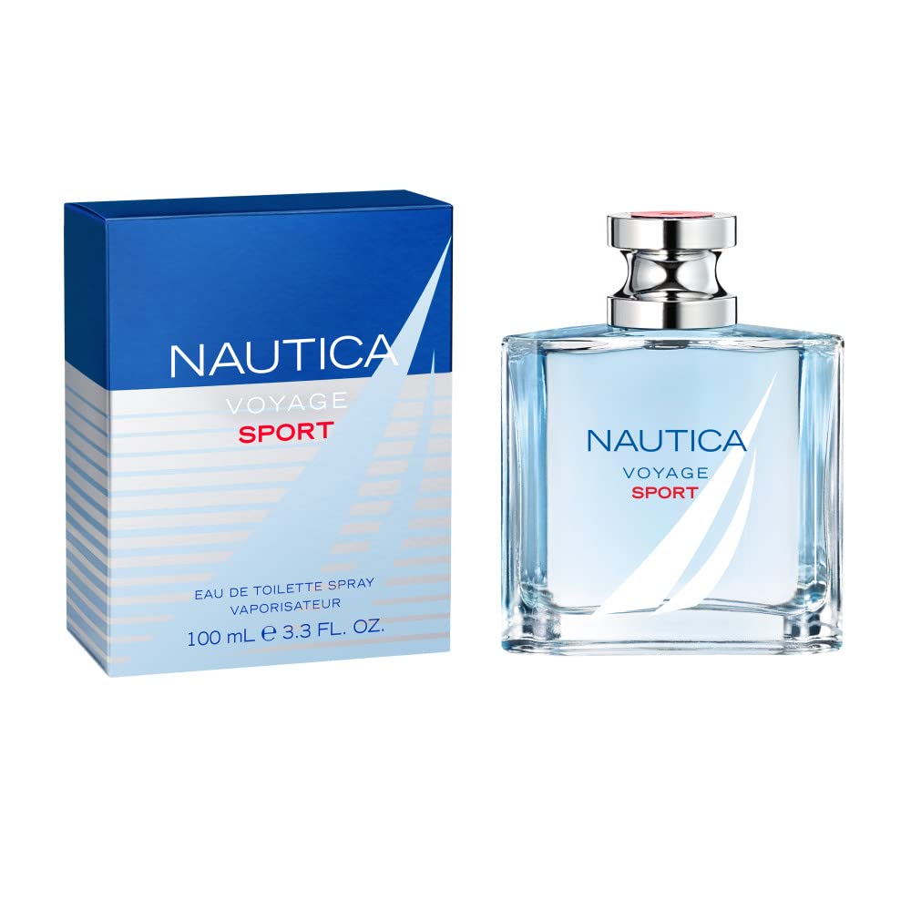 Nautica Voyage Sport bottle closeup for everyday wear.