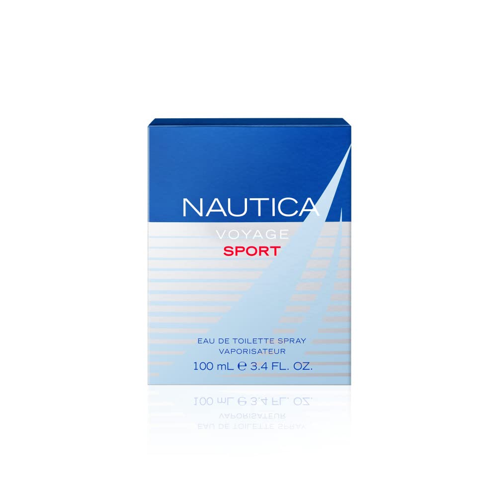 Nautica Voyage Sport daily wear scenario shows versatile fragrance.