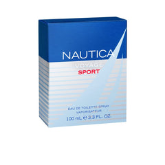 Nautica Voyage Sport waves ambience conveys fresh aquatic vibe.