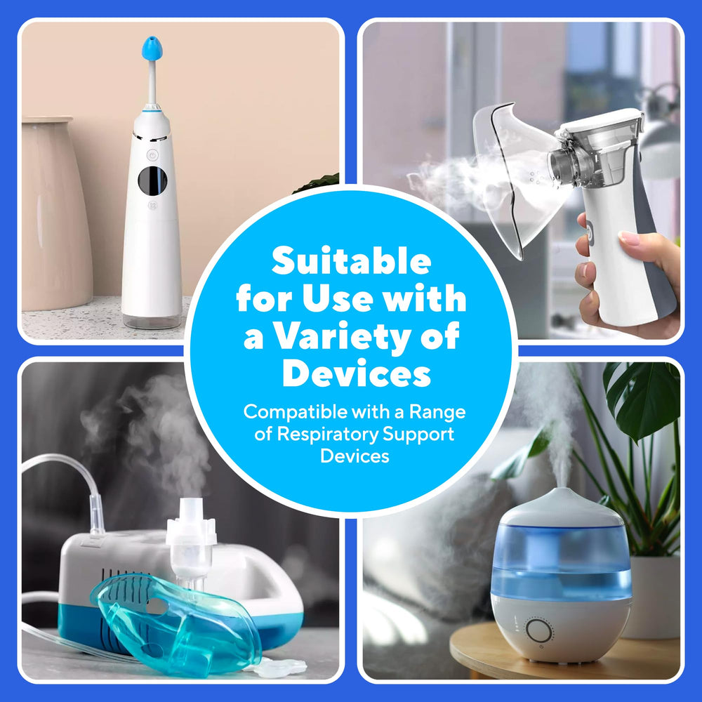 NAVEH PHARMA additive-free saline bottle emphasizes pure hydration.