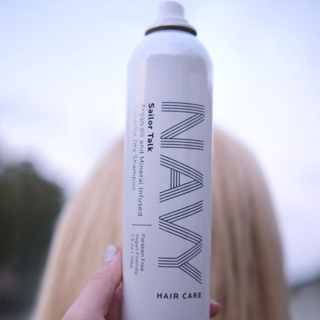 NAVY HAIR CARE Sailor Talk Dry Shampoo with Argan oil for nourishment