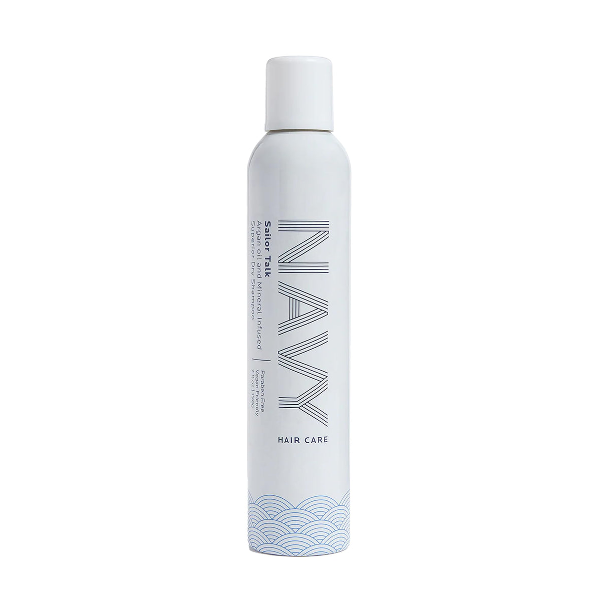 NAVY HAIR CARE Sailor Talk Dry Shampoo bottle absorbing oil for refreshed roots