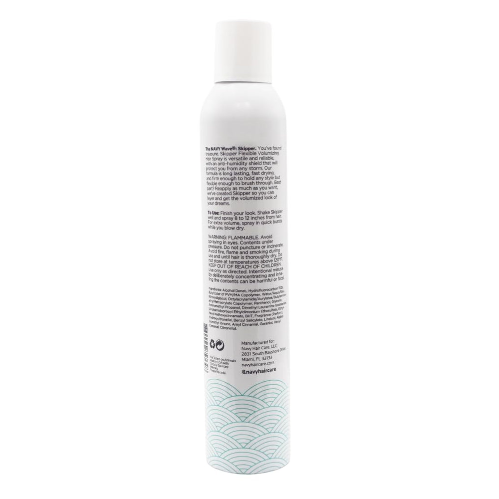 NAVY HAIR CARE Skipper root-volume focus highlighting lift for fuller daytime styles