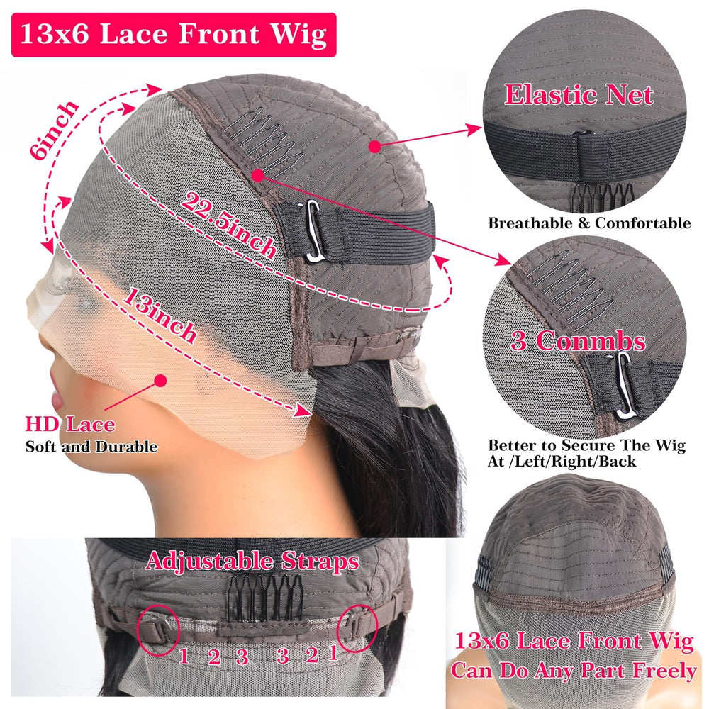 Nawpum glueless cap construction offers quick secure wear without glue.