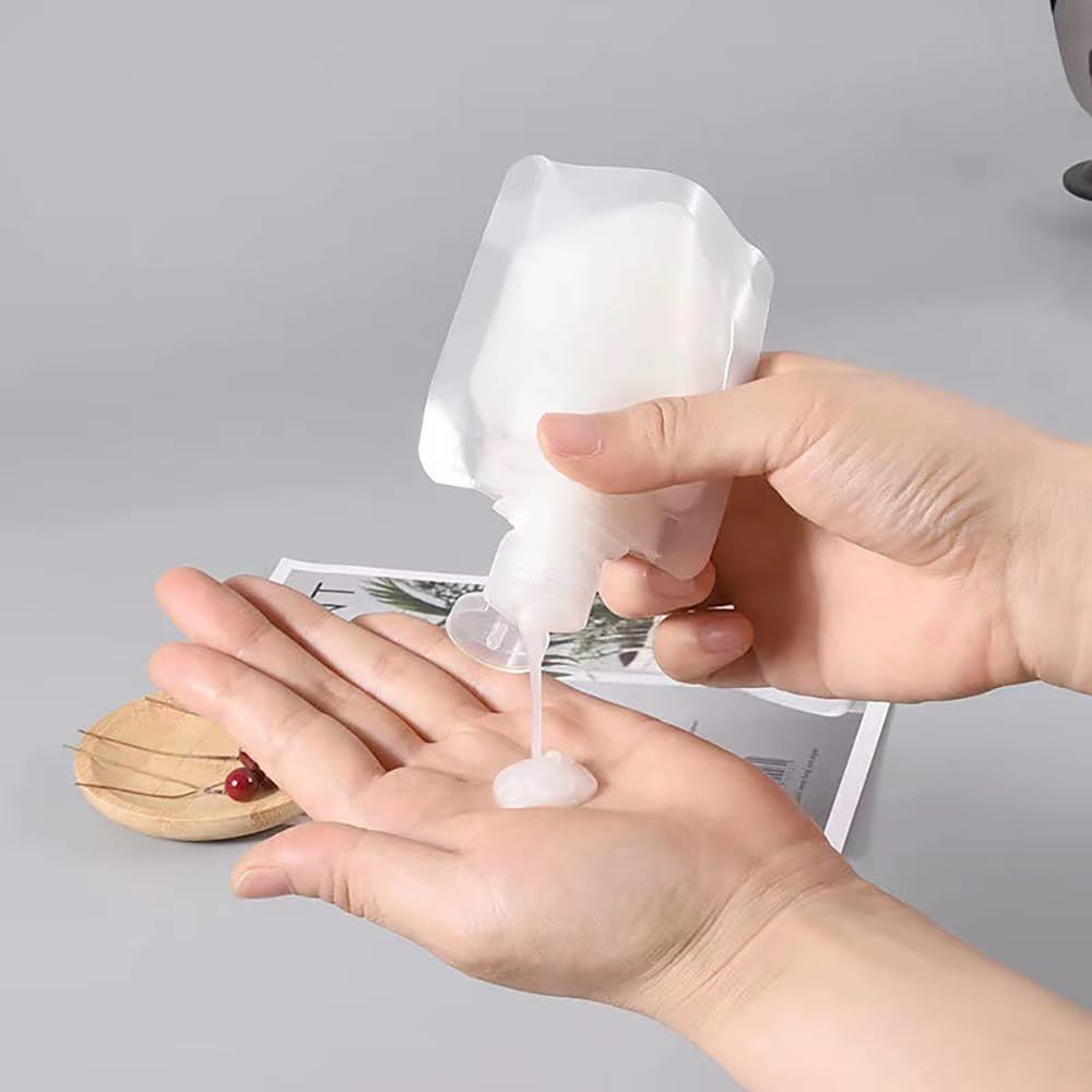 NaYiissi travel pouch 100ml leakproof cap protects liquids in luggage