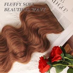 NAYOO 5-inch weft clip-in for natural distribution and secure wear.