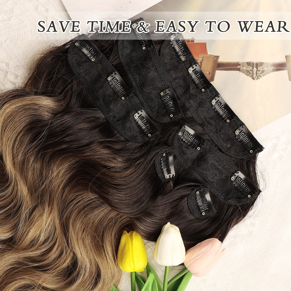 NAYOO clip-in design provides damage-free installation and instant style boost.