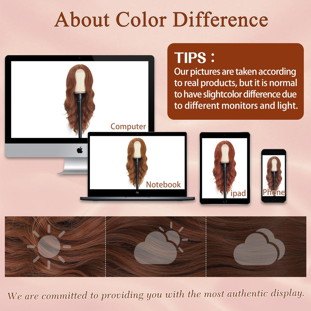 NAYOO 26 inch fiber close-up demonstrates heat-resistant synthetic texture.