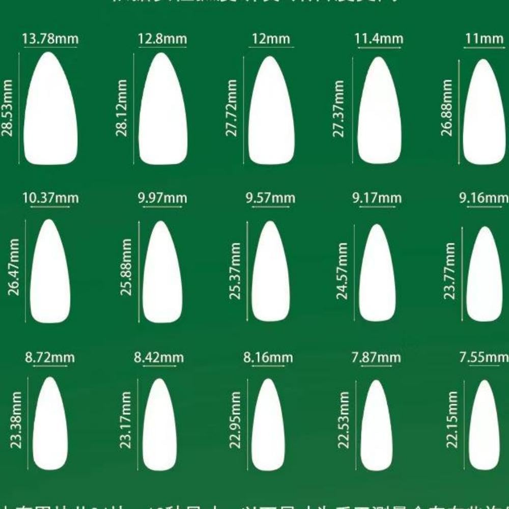 NBNTGH application steps illustration for Christmas press-on nails