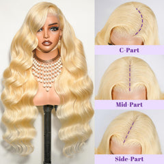 NBRUW 613 lace-front wig natural hairline for realism