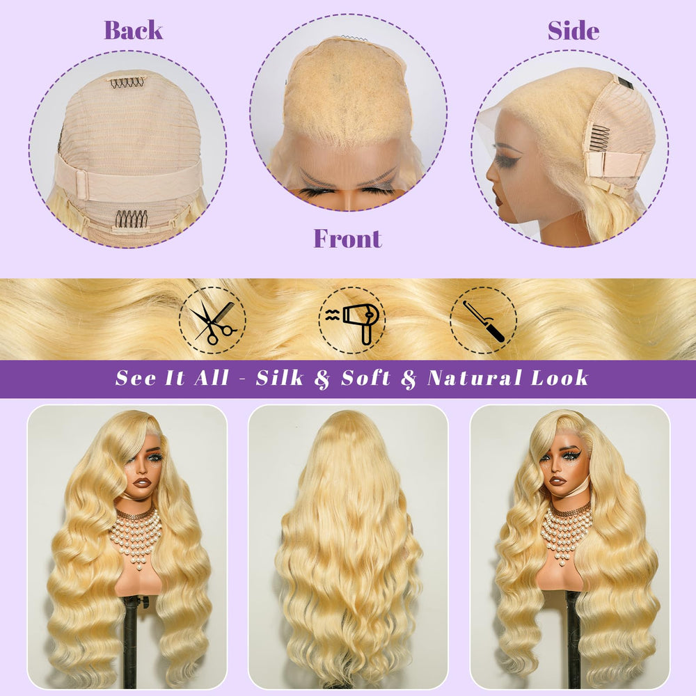 NBRUW 613 lace-front wig pre-plucked baby hair supports ready-to-wear style