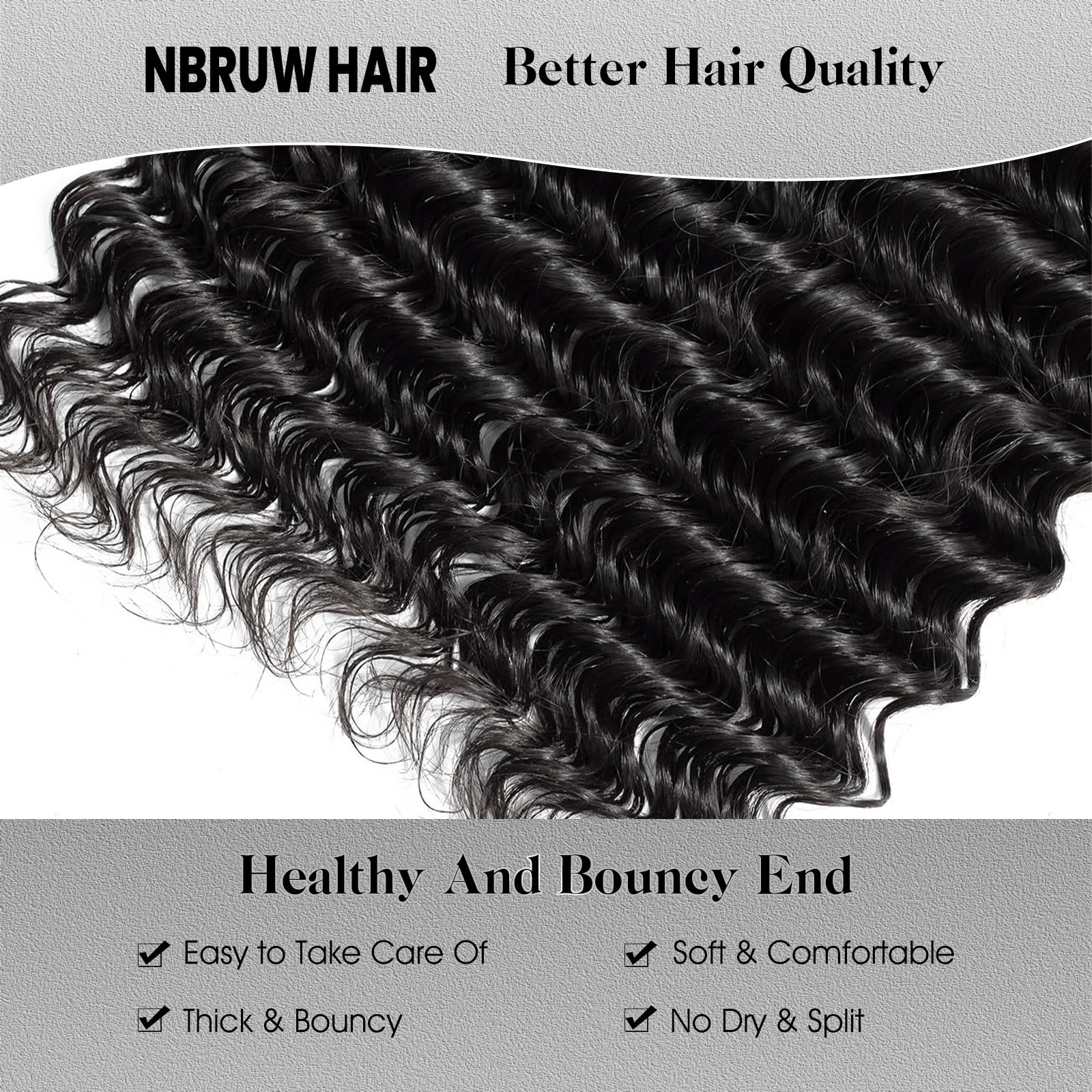 NBRUW four-bundle set shows full density for ready-to-wear fullness.