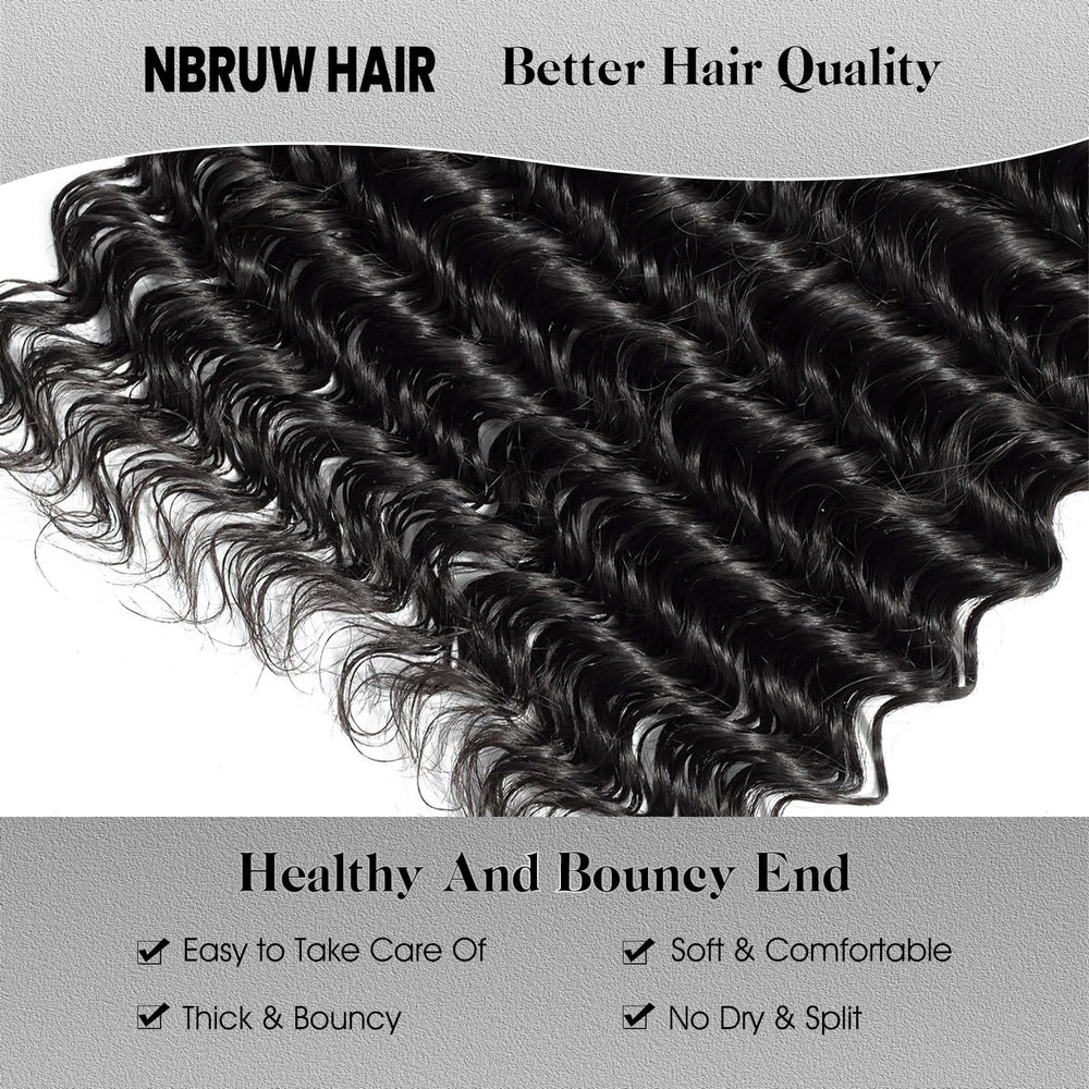 NBRUW four-bundle set shows full density for ready-to-wear fullness.