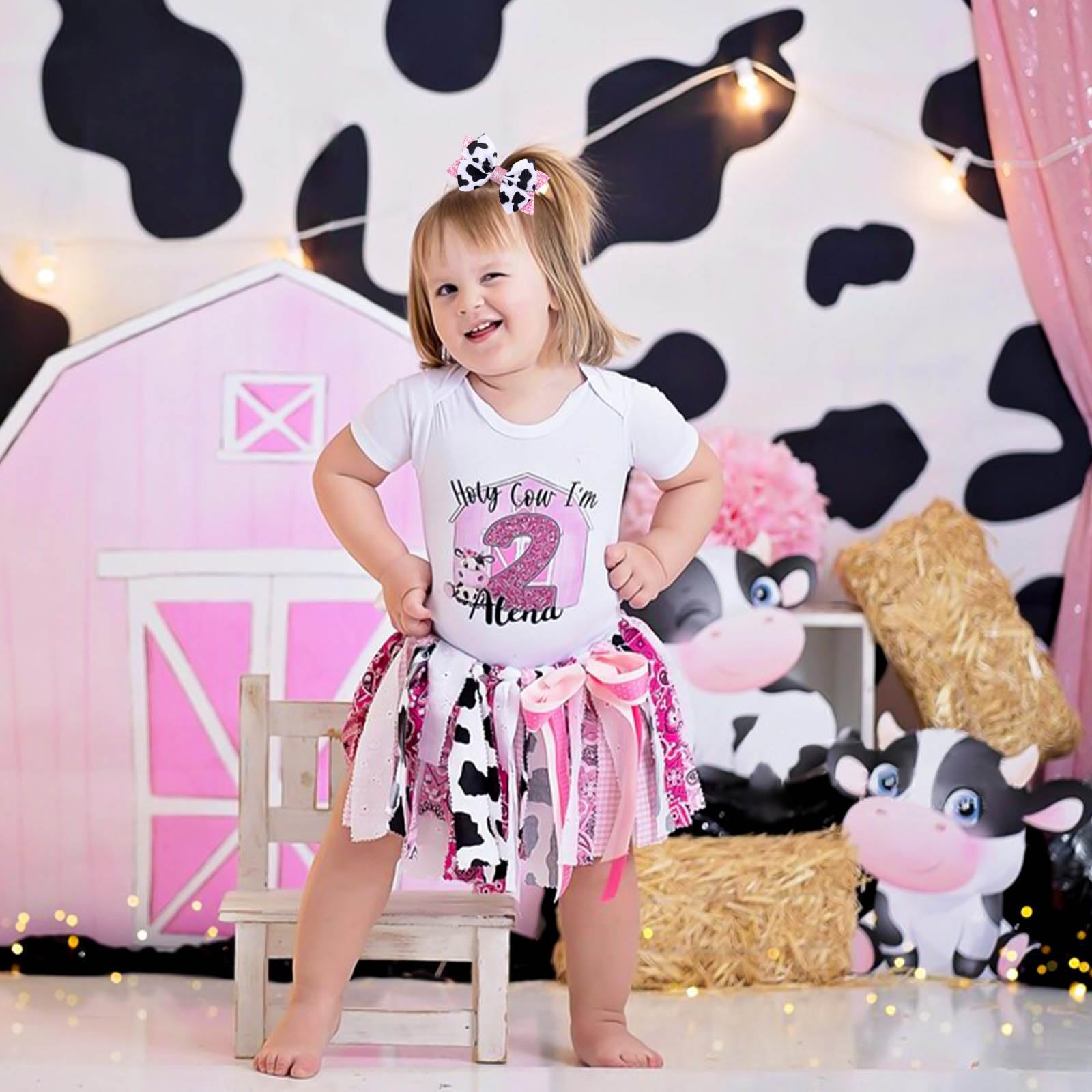 NCMAMA pink grosgrain bow clip close-up highlighting durable alligator clip and comfy wear.