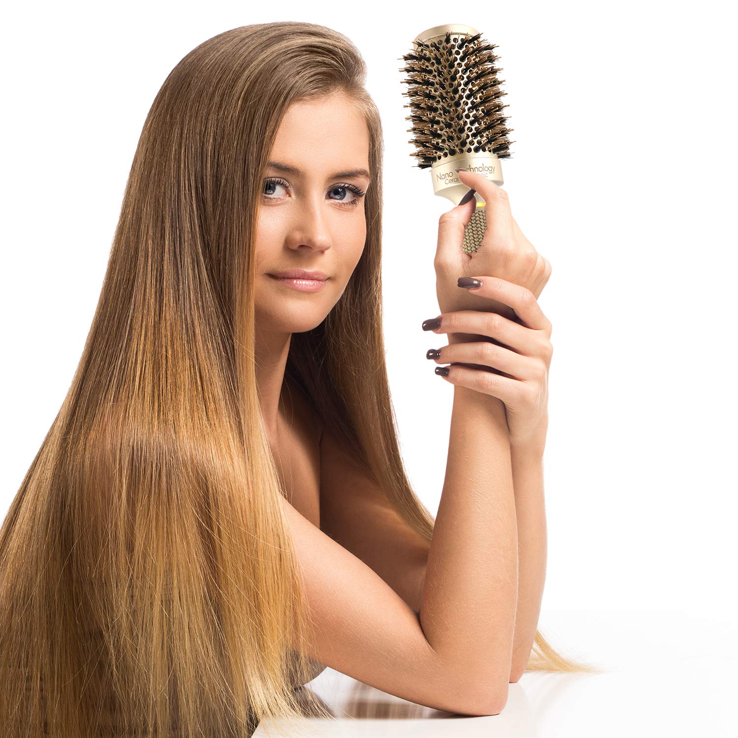 Ndure Beauty packaging featuring brush and clips for gifting or storage