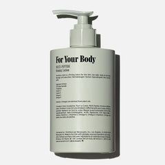 Nécessaire The Body Lotion Eucalyptus label closeup—highlights clean ingredients