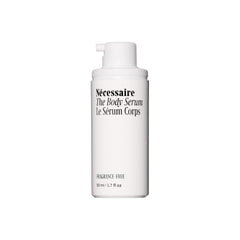Nécessaire The Body Serum bottle with pump for fragrance-free hydration and barrier support.