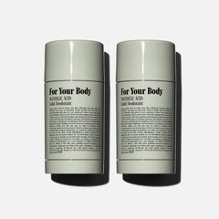 Nécessaire Deodorant Duo Eucalyptus ingredients with mandelic acid benefits