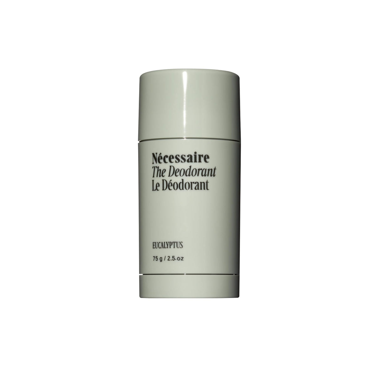 Nécessaire Deodorant Eucalyptus bottle shows aluminum-free protection for daily freshness.