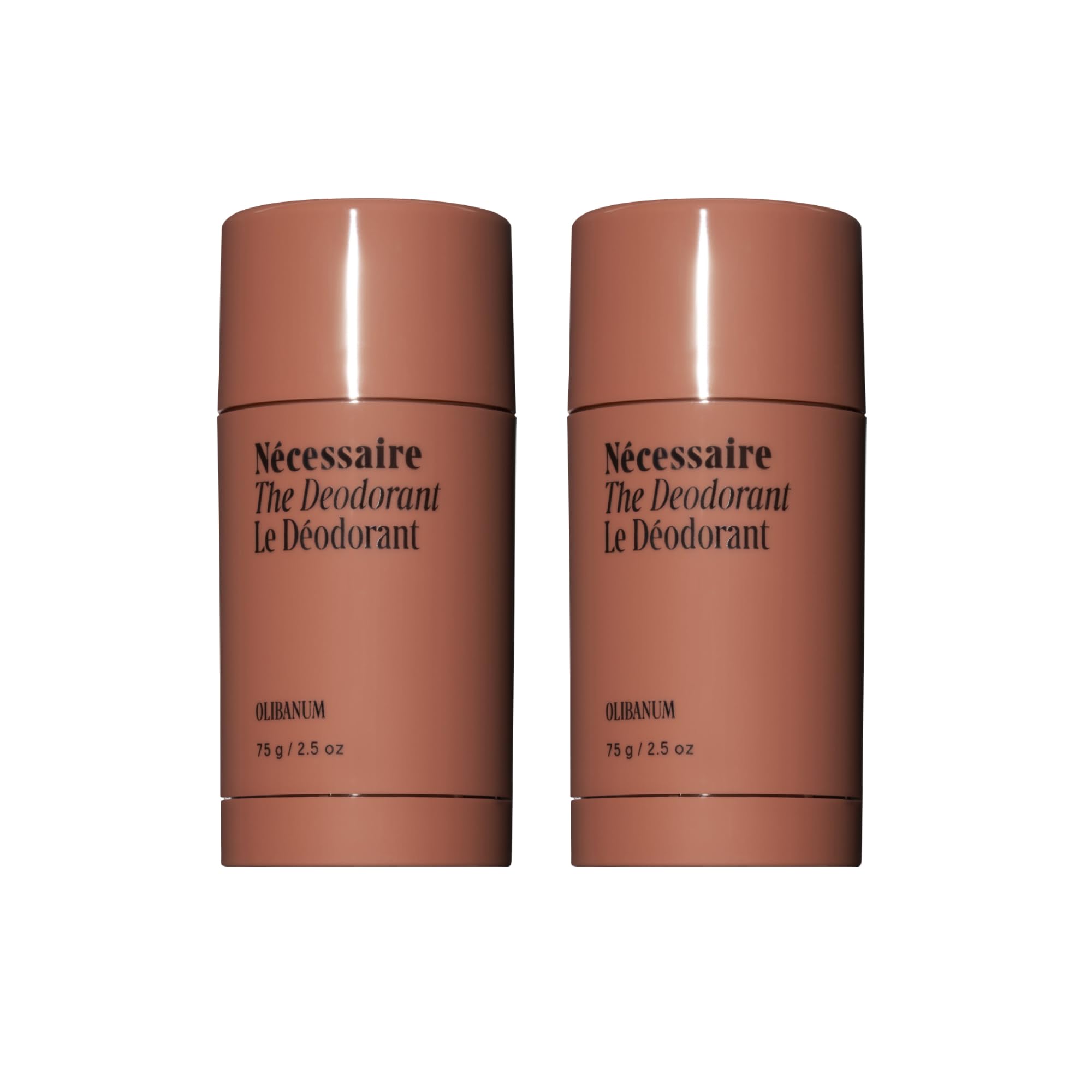Nécessaire Olibanum deodorant bottle offers daily freshness and protection.