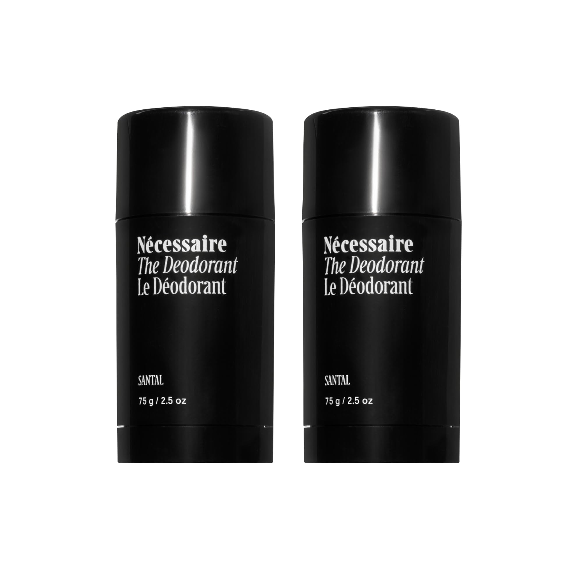 Nécessaire The Deodorant Santal front view bottle for aluminum-free daily protection.