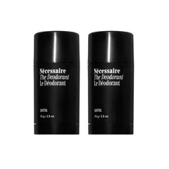Nécessaire The Deodorant Santal front view bottle for aluminum-free daily protection.