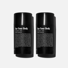 Nécessaire The Deodorant Santal packaging shot emphasizes recyclable materials and footprint.