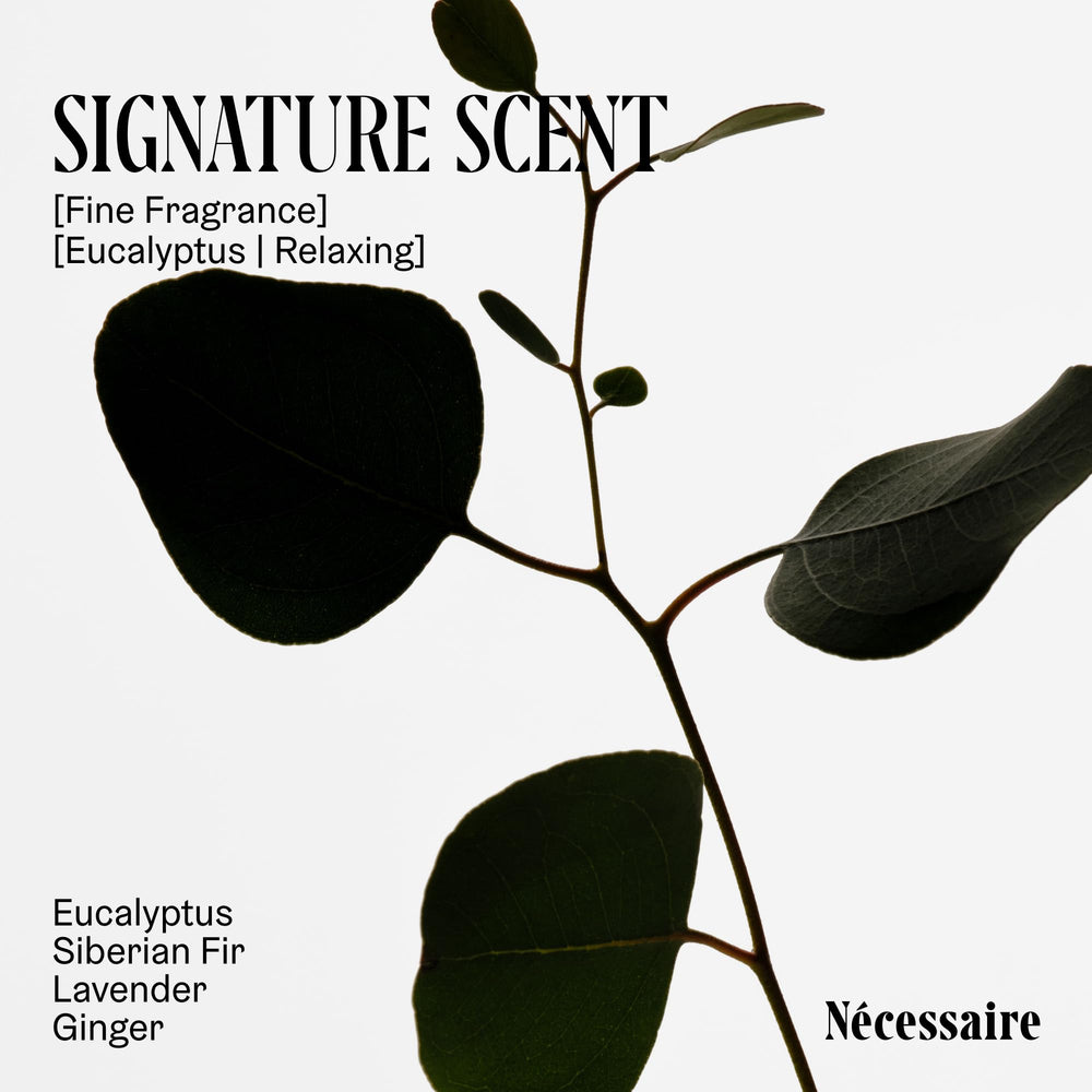 Nécessaire Eucalyptus body wash with multi-oil complex nourishes skin