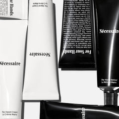 Nécessaire Hand Retinol Serum-in-Balm swatch highlighting smoothing benefits.