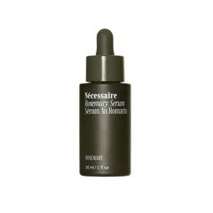 Nécessaire Rosemary Serum bottle with dropper highlights denser-looking hair support.