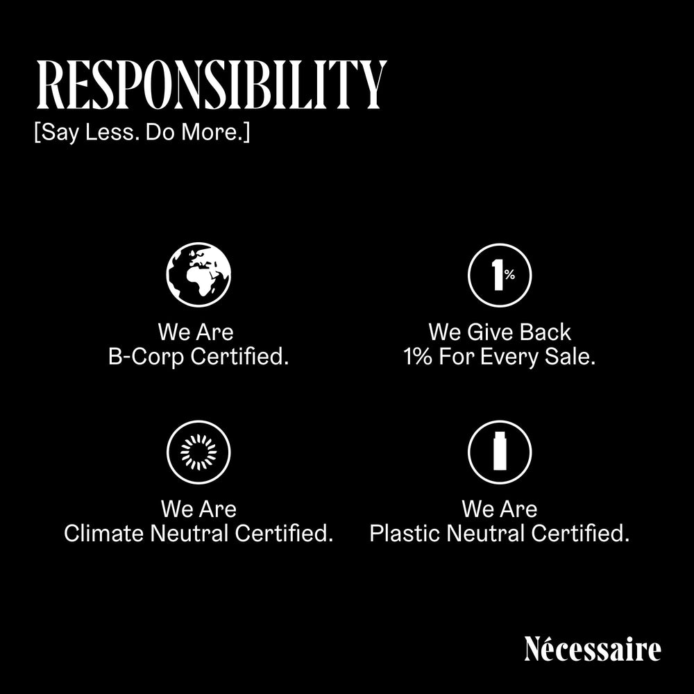 Nécessaire The Shampoo climate-neutral packaging.