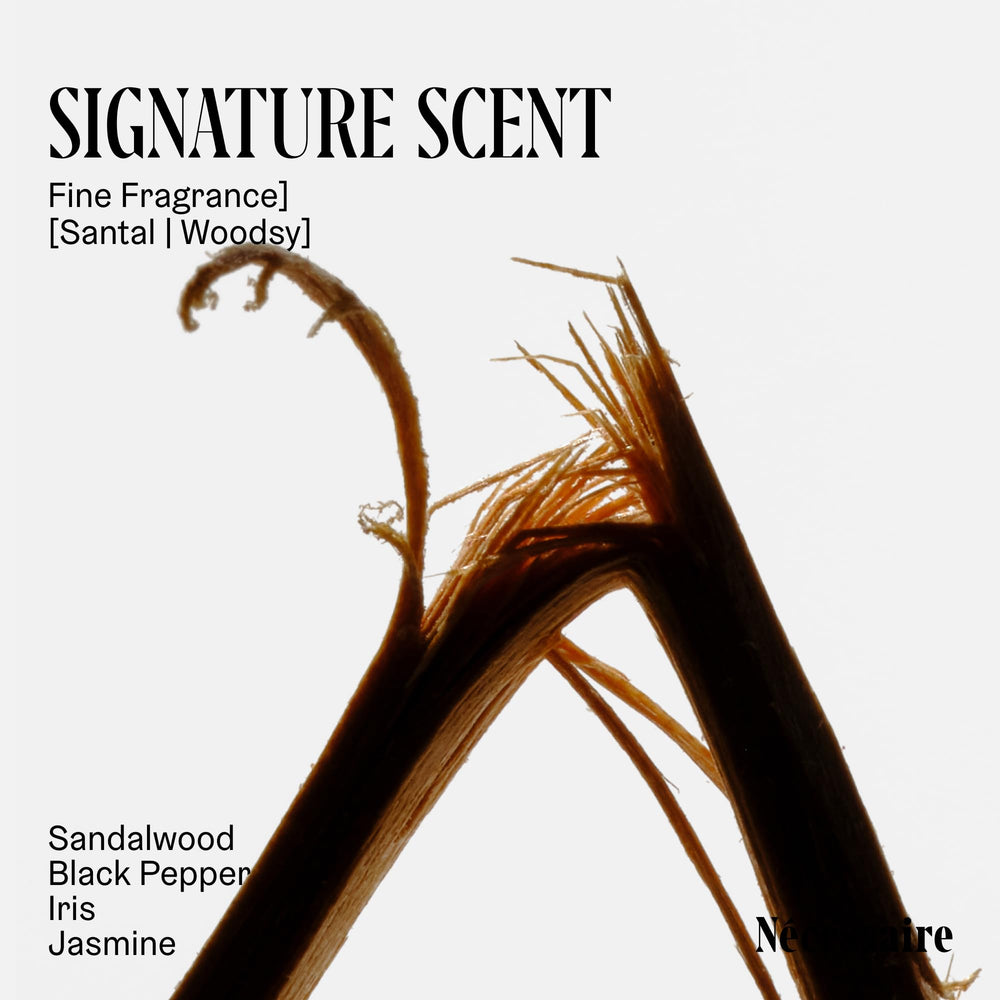 Necéssaire The Body Lotion Santal fragrance notes hint at suede and iris