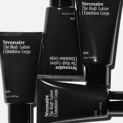 Necéssaire The Body Lotion Santal creamy texture swirl ready to absorb