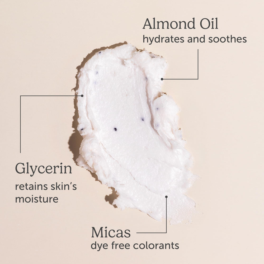 Nectar Life vanilla sugar shave butter application demonstrates smooth razor glide potential