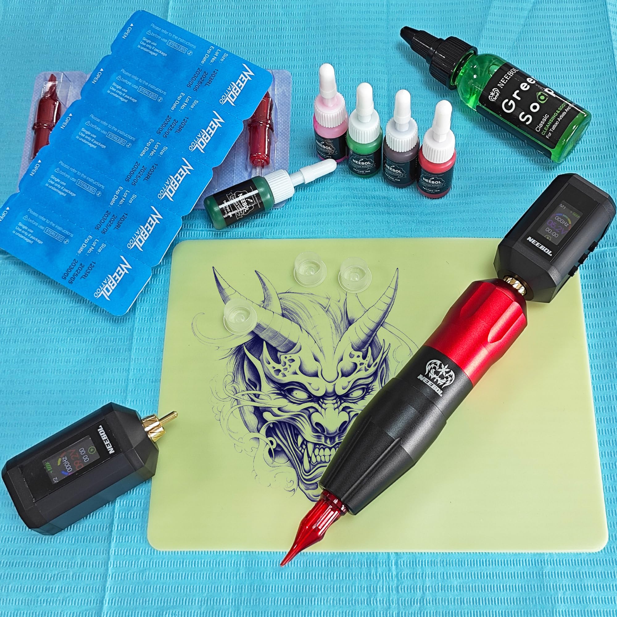 Neebol charging hub keeps batteries and pen organized for quick switchovers