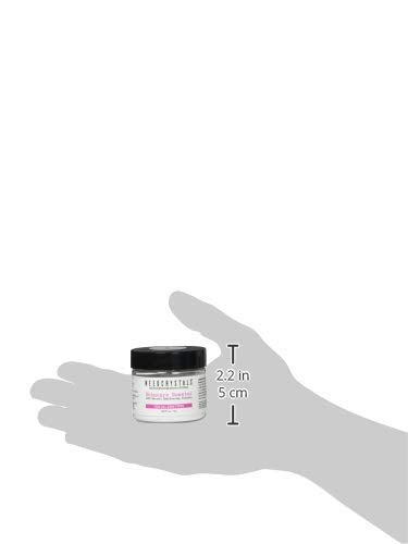 NeedCrystals bathroom skincare routine with scrub jar for convenient use