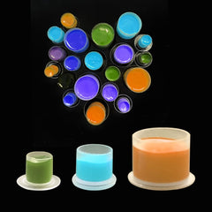 Needlehouse extra small 10x8mm cups for compact on-the-go setups
