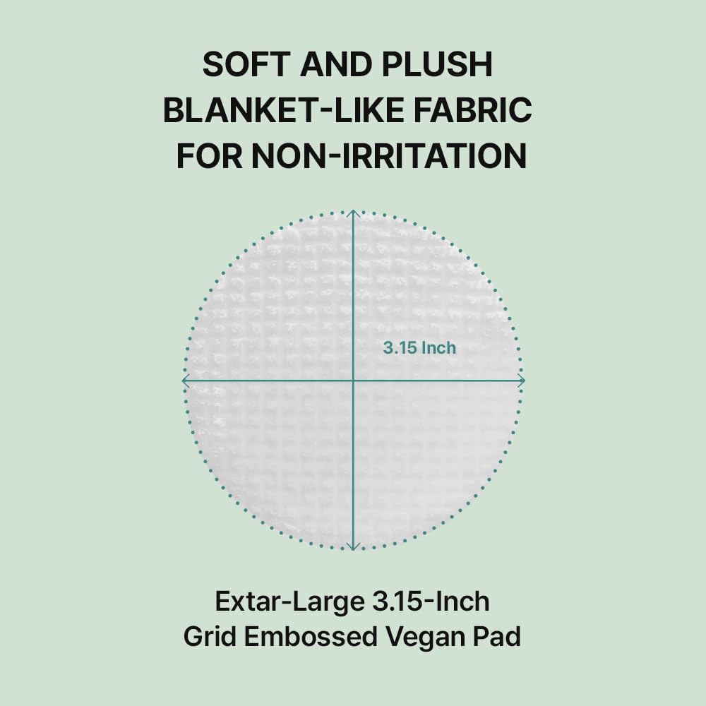 NEEDLY Mild Cleansing Pad vegan soft pad material emphasizes ethical softness