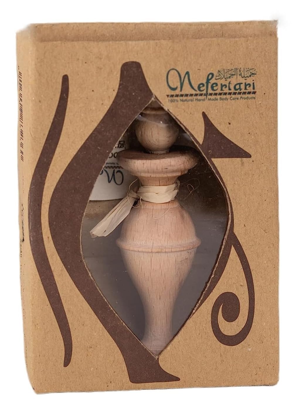 Nefertari eyeliner powder packaging Pharaoh highlights regal branding for premium makeup.