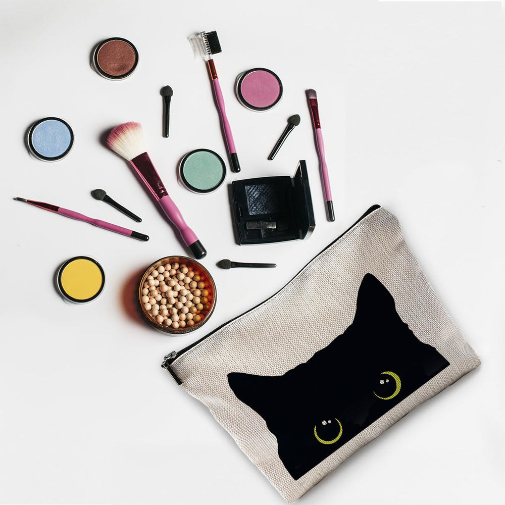 NEGIGA Cat Makeup Bag gift-ready packaging for cat lovers and makeup fans