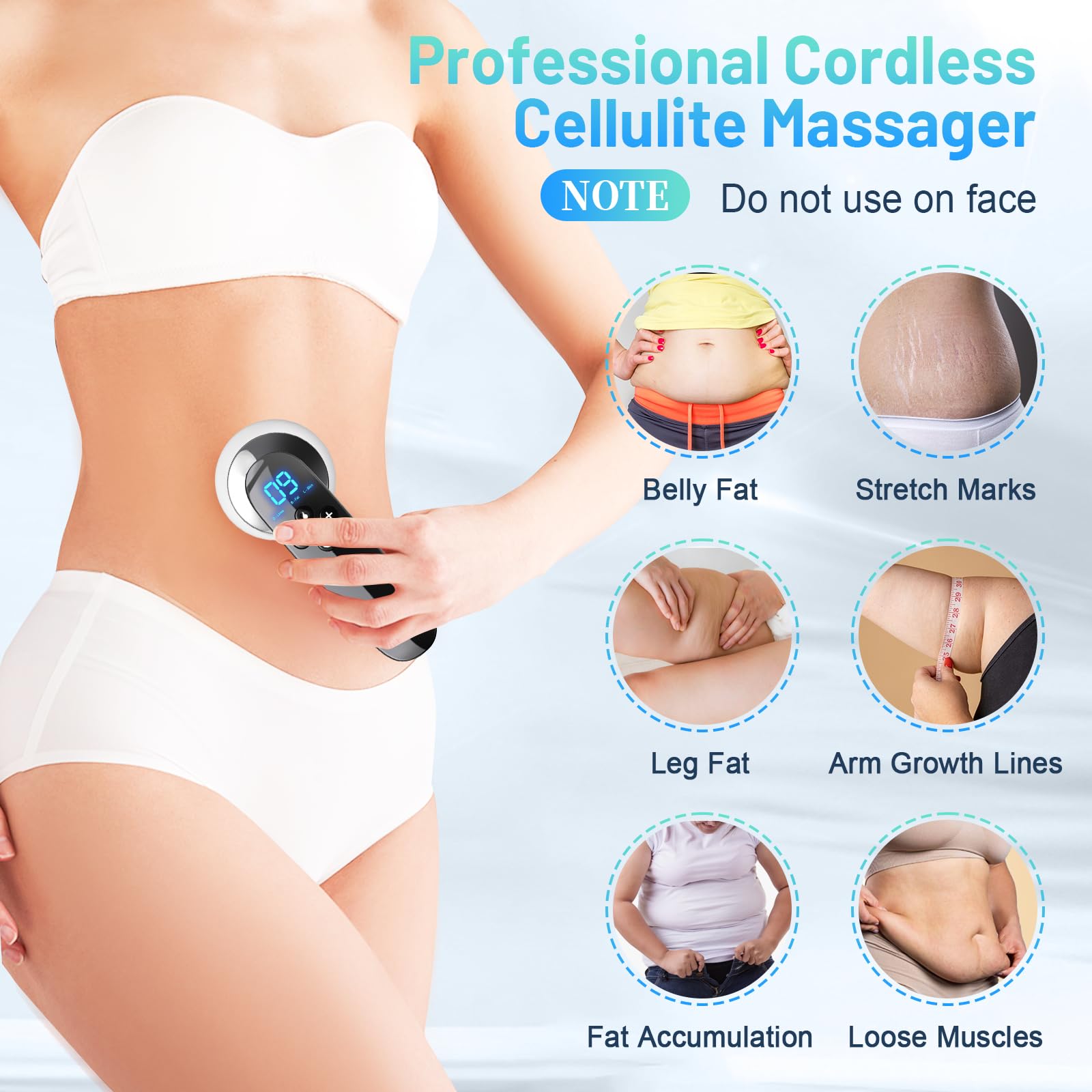 NeibuGlow arm and leg massage device for easy at-home self-care.