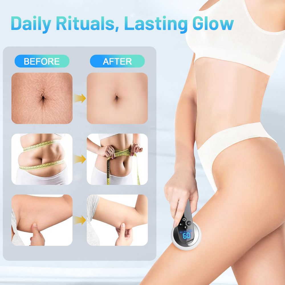 NeibuGlow butt sculpting tool used during a relaxing home session.