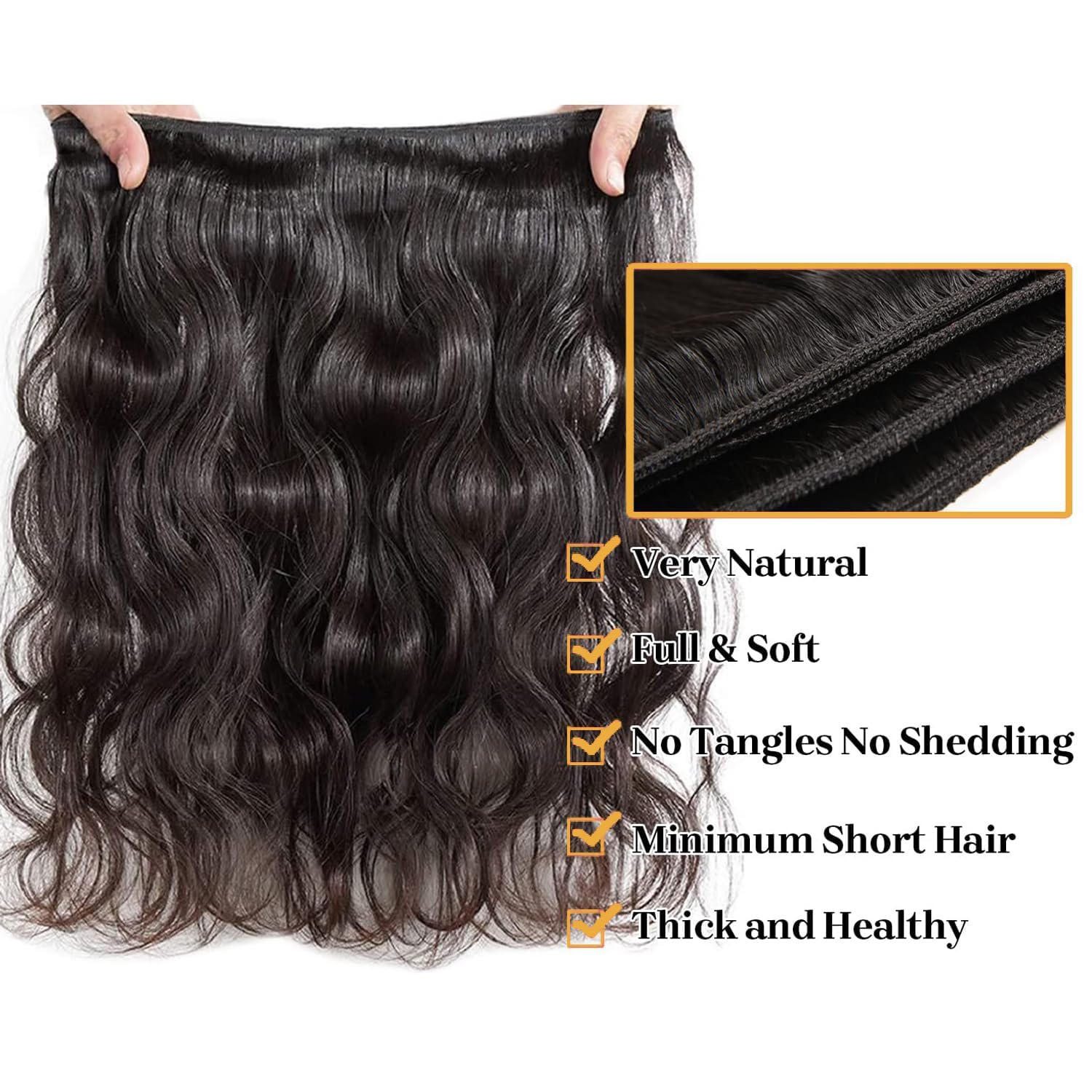 NEIHKY 5x5 HD lace closure closeup showing soft, invisible parting