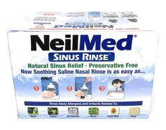 NeilMed Sinus Rinse 250 packets for convenient daily relief
