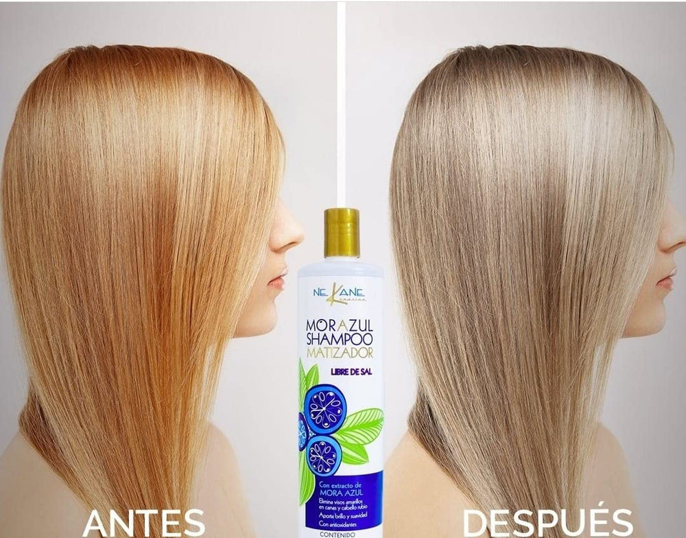 NEKANE Morazul Matizador creamy lather demonstrates color-safe cleansing and toning.