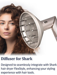 Nekuma diffuser attachment enables time-saving styling with quick, even heat distribution.