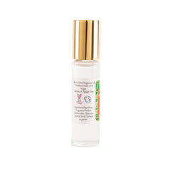 Nemat White Musk rollerball in action provides precise application to wrists, neck, and pulse points.